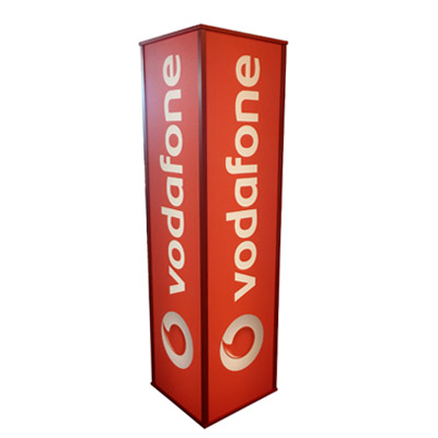 Leuchts�ule Vodafone Logo