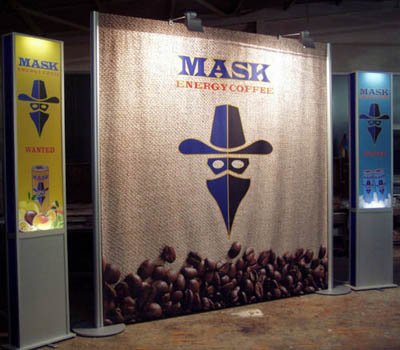 Leuchtdisplay Mask