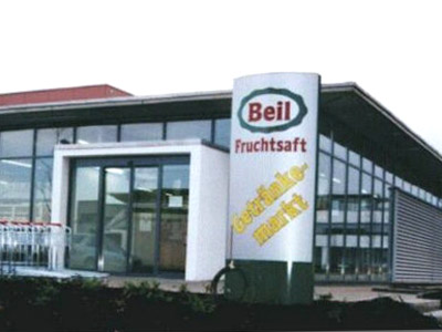 Werbepylon Beil